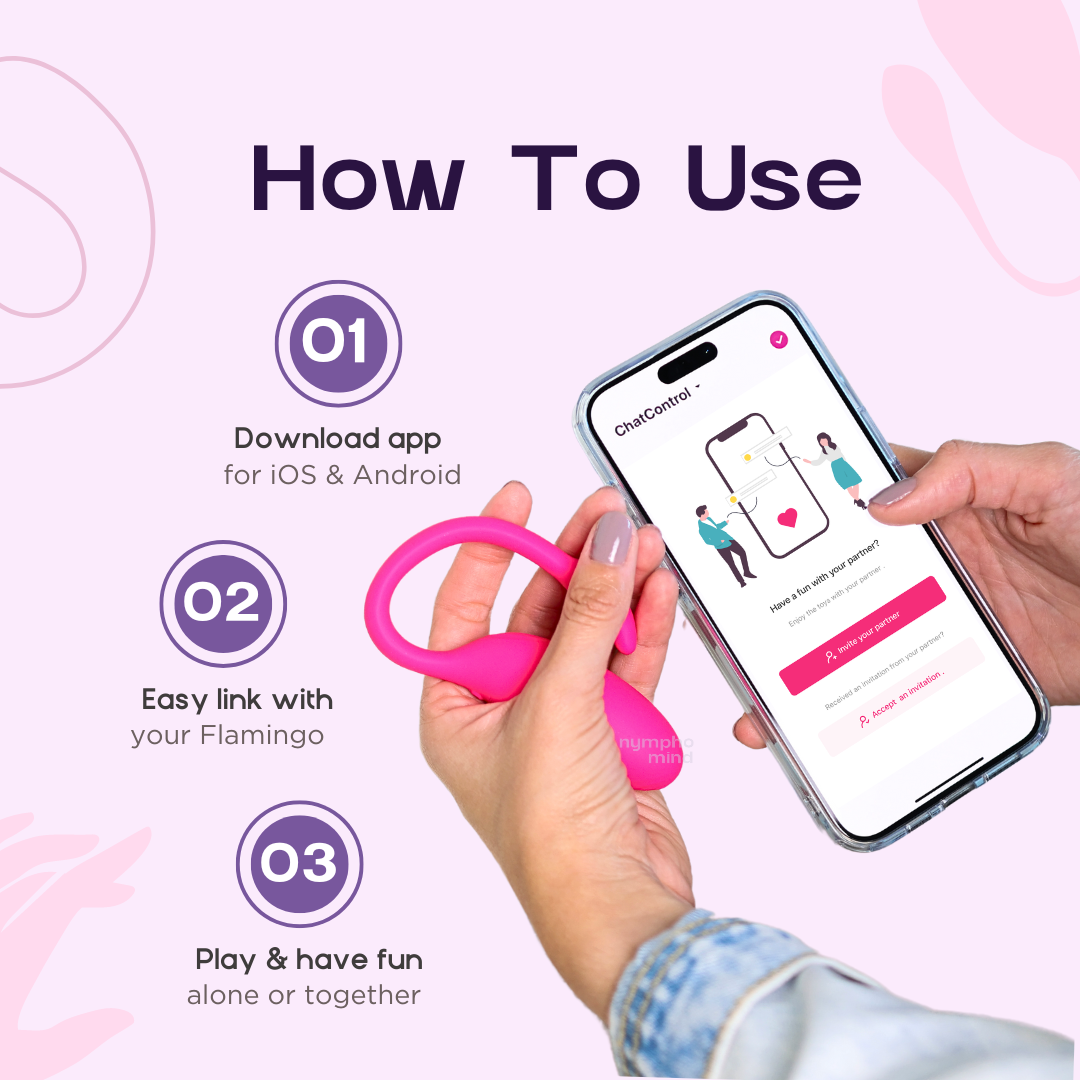 NymMind Flamingo Wireless Vibrator